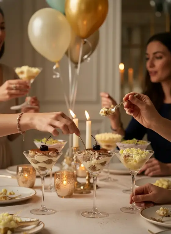 Cuptinis enjoyed at birthday parties